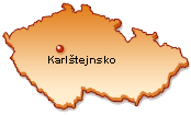 Mapka - Mikroregion Karlštejnsko